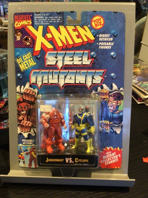 X-Men Steel Mutants Die Cast Metal Poseable Figures Noc / Toy Biz 1994 / Choose