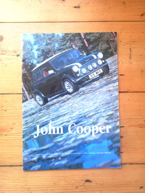 Classic Mini John Cooper Garages Brochure S Works Mpi Rare Sport 5 Genuine Rover