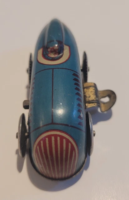 Ancienne Moto Technofix Avec Clé – Jouet Vintage En Super état, Fonctionne