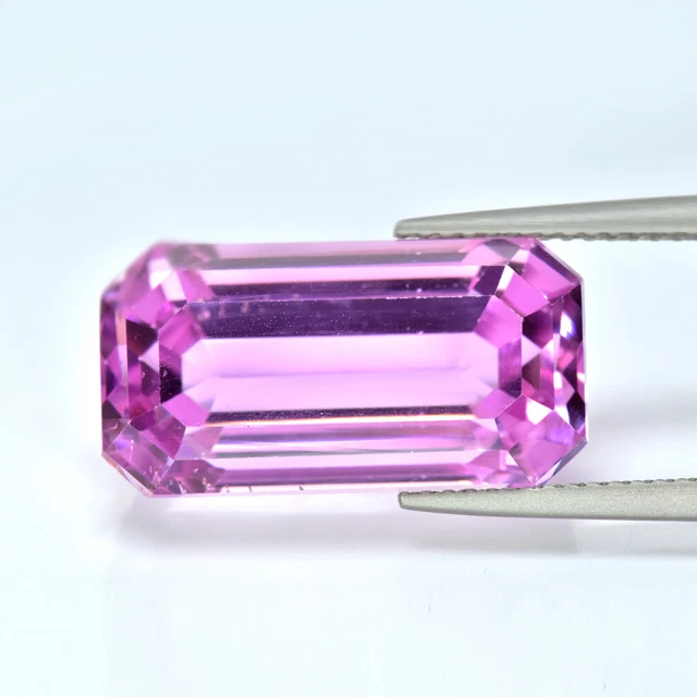 17.23Ct VVS-Clarity_Sizzling Natural Pink Kunzite _Afghanistan Gem