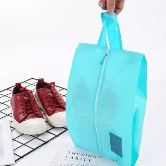 Foldable Waterproof Travel Shoe Storage Bag Zipper Storage Organizer Bag q-1