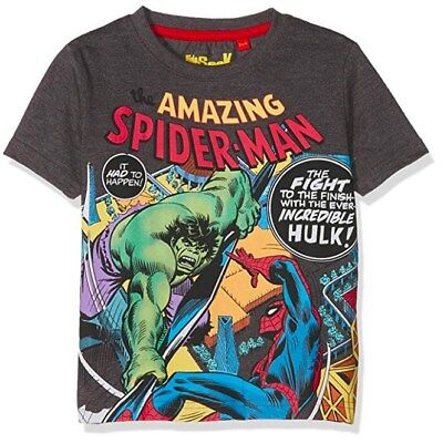 Hide & Seek Spiderman Boy's T-Shirt 3-4 Years (2685)