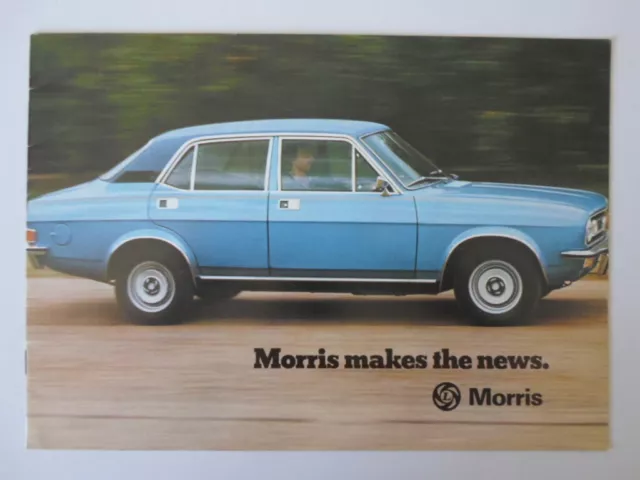 MORRIS RANGE orig 1976 UK Mkt Sales Brochure - Mini Marina Princess - #3147/D