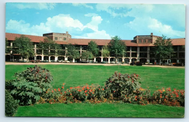 Postcard Portion of a Cuartel (Barracks), Fort Benning GA A116