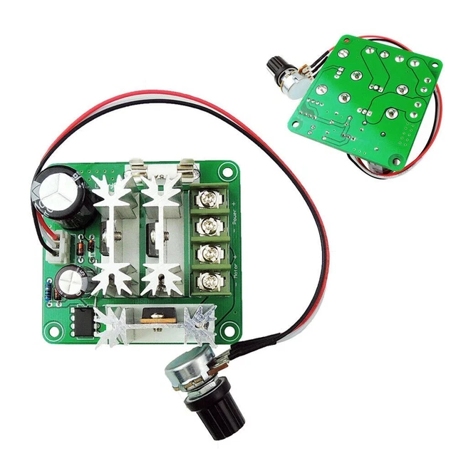 DC MOTOR SPEED Controller Pulse Width PWM Adjustable Regulator Switch