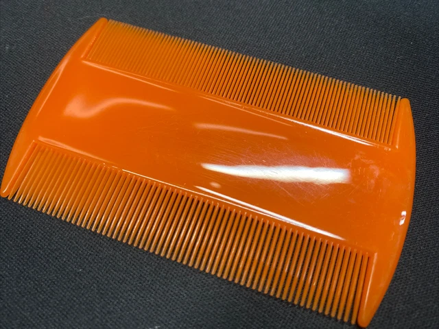 NEW Durable Double Sided Nit Combs Hair Head Lice Dectection Comb Kid Pet Flea O
