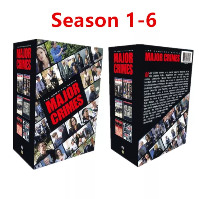 Major Crimes (2012) - TV Series DVD Season 1-6 Collection 24-Disc All Region New