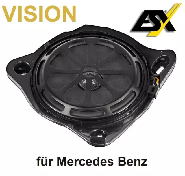 ESX VXM8WR 20 CM (8 ") Subwoofer Compatibile Con Mercedes Benz Glc , C E Classe