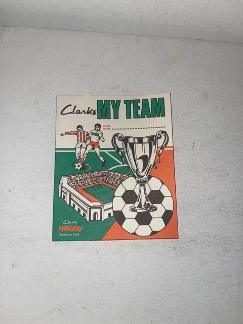 VINTAGE CLARKES SHOES clarkes my team card £21.52 - PicClick UK