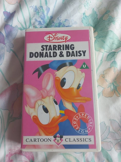 DISNEY CARTOON CLASSICS - Starring Donald & Daisy VHS 577 £3.49 ...