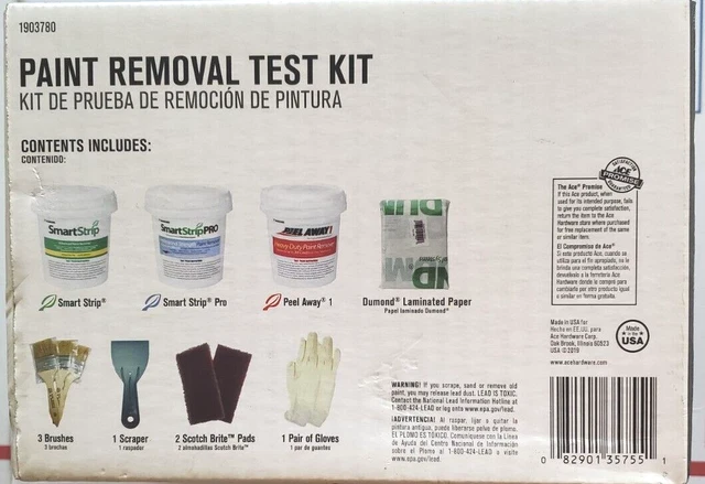 NEW -DUMOND Paint Removal Test Kit 1903780 - ELEVEN pieces