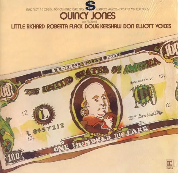 Quincy Jones $ Music From the Original Motion Picture Sound Track LP vinyl