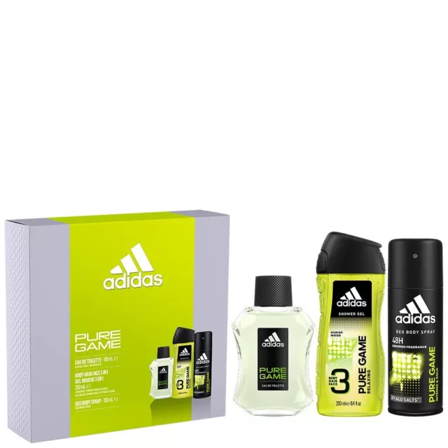 Coffret cadeau Adidas Eau de Toilette  Homme Pure Game -  100 ml