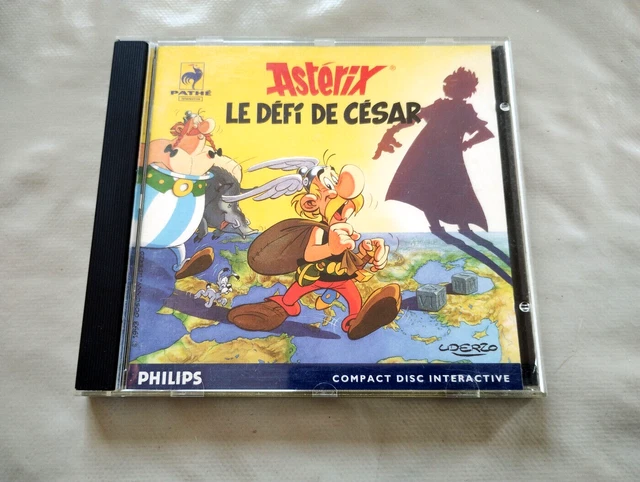 CD-i CDI interactif Philips . collection de 3 films Asterix rare