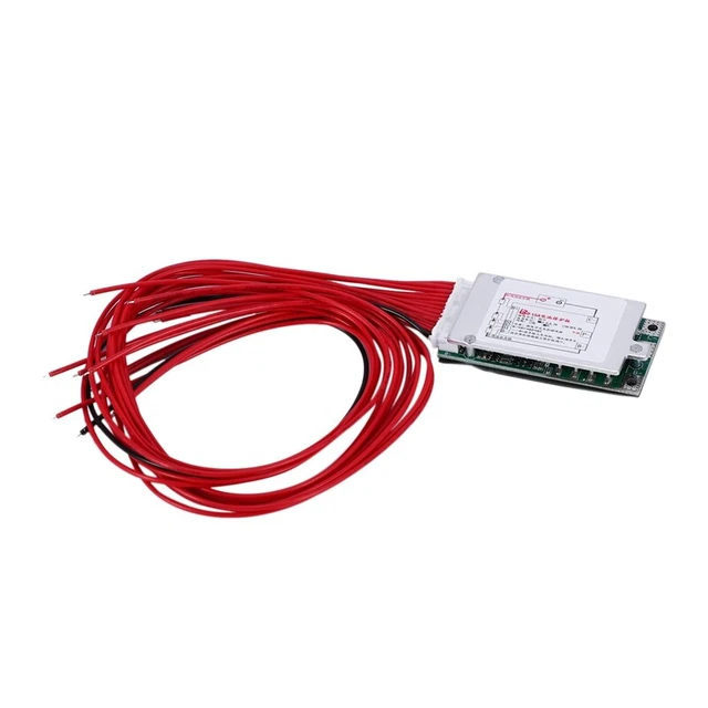 13S 48V 15A -Ion Lipolymer Battery Board BMS PCB Board with Heatsink for E-h