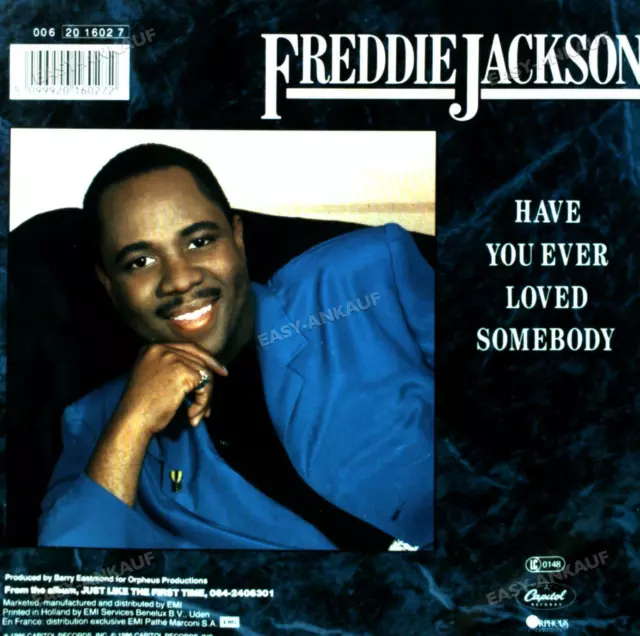 Freddie Jackson - Have You Ever Loved Somebody 7in 1986 (VG+/VG+) '