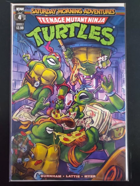 Teenage Mutant Ninja Turtles Saturday Morning Adventures #4 C Cvr IDW 2023 VF/NM