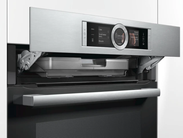 Bosch Four intégrable combi vapeur 71l 60cm a+ ecoclean inox 3