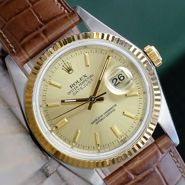 Datejust oro sales e acciaio
