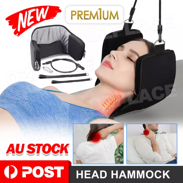 Head Hammock Traction AU Device Portable Cervical For Neck Pain Relief Massager