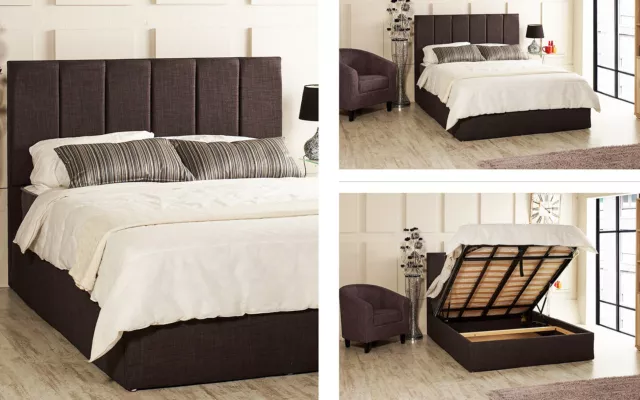 Denver Gas Lift Ottoman Bed Frame - Quality Beds - Esupasaver Sale - Made in UK