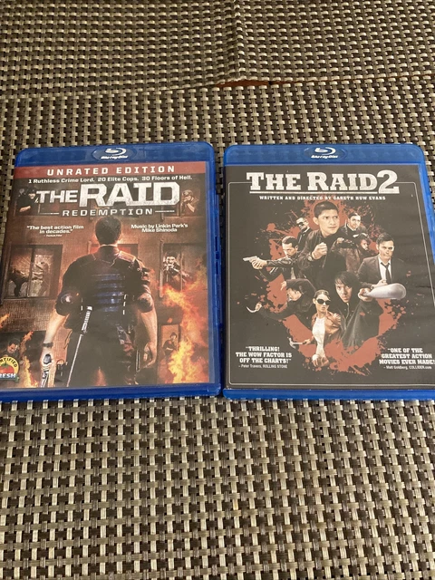 THE RAID: REDEMPTION + Raid 2 (Blu-ray) Double Feature Martial Arts