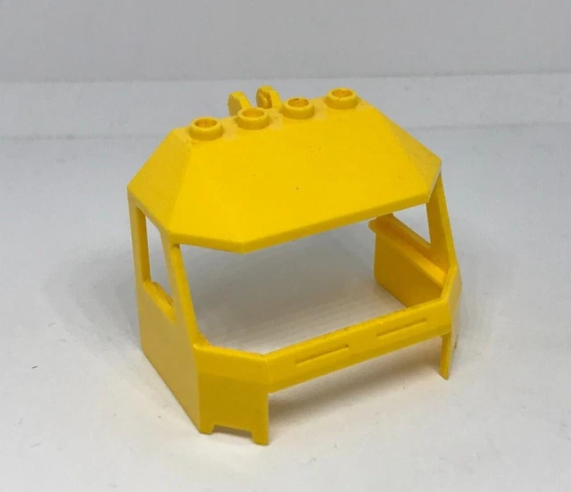 LEGO Trains: Cabin 4 x 6 x 4 - Ref 45406 Yellow - Set 7939