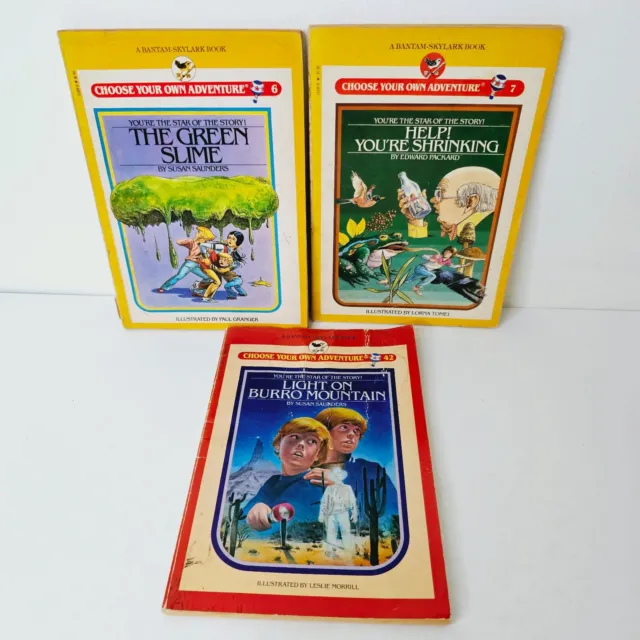 Choose Your Own Adventure #6 7 42 Books 1980s Paperbacks