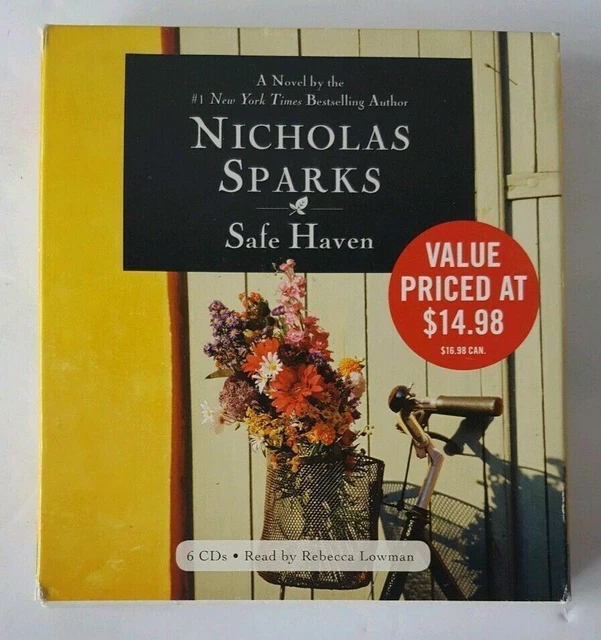 Safe Haven Audiobook Nicholas Sparks 6 CDs Read by Rebecca Lowman
