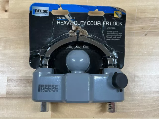 Reese Towpower Universal Heavy Duty Coupler Lock - Grey - 7088300 - New