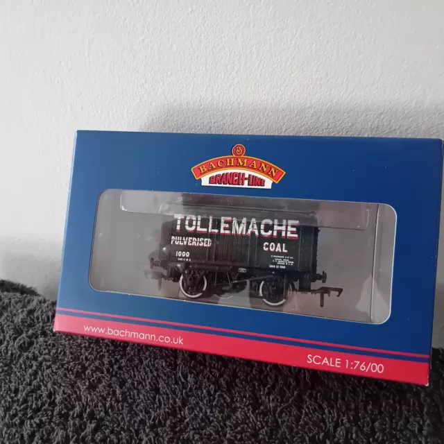 Bachmann Zweigleitung - Spurweite OO - #33-184 12T Salzwagen - Tollemache Kohle