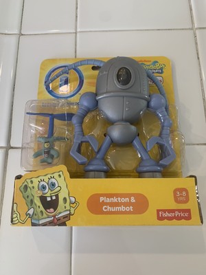 spongebob imaginext plankton and chumbot