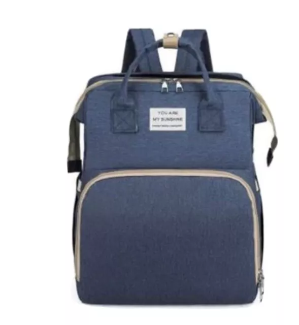 Baby Diaper bag backpack  multipurpose  large With Changing Station