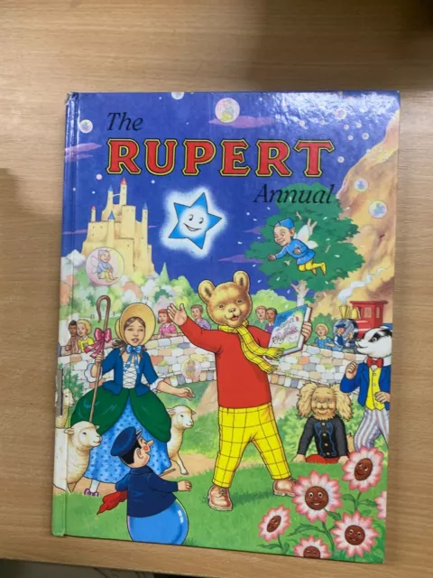 1996 Rupert Bear Annual #61 Uk Vintage Hardback Book (P5)