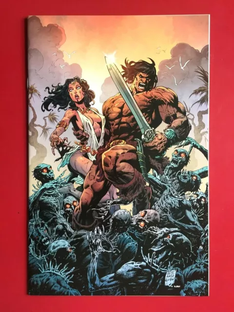 CIMMERIAN IRON SHADOWS IN THE MOON #1 (NM) LEVEL VIRGIN Variant LE 1:10 Conan