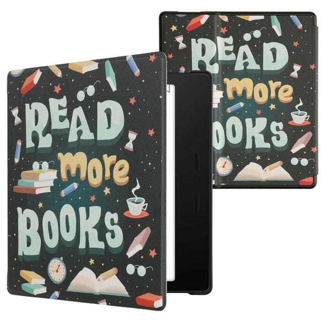 Étui De Protection Avec Rabat Pour Liseuse Amazon Kindle Oasis (10ᵉ Génération) - Marque Kwmobile - Neuf