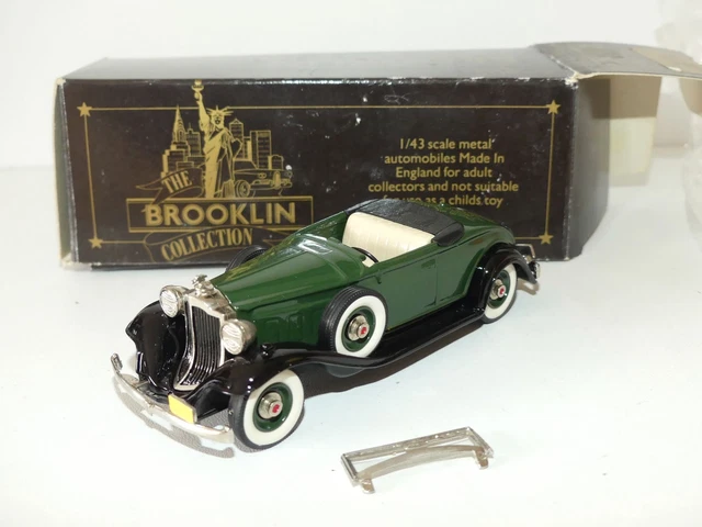Miniature Brooklin 1/43 - Packard Clipper 1941 - BRK 18 - Fabriqué UK