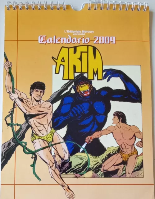 CALENDARIO AKIM 2009 -Collana Calendari n. 3 - ed. Mercury