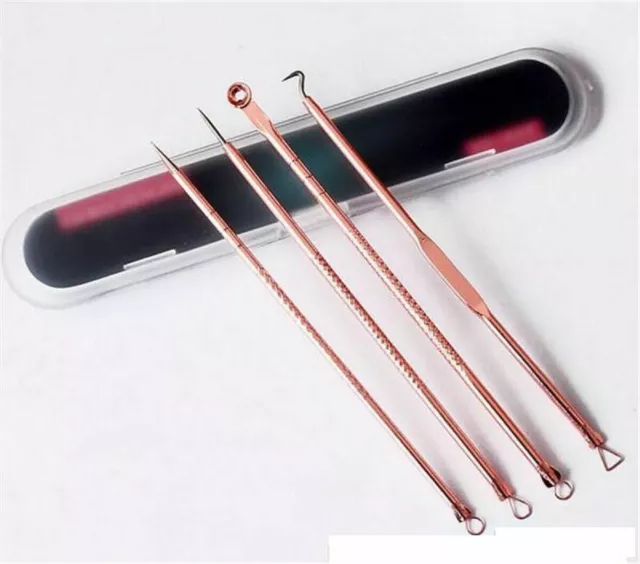 Blackhead Pimple Comedone Spot Acne Extractor Remover Kit Popper Blemish Tool