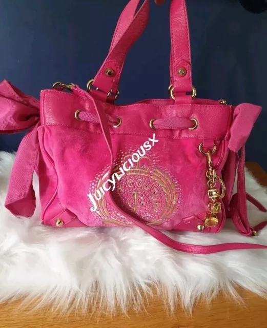Hot Pink Juicy Couture Mini Daydreamer Bag