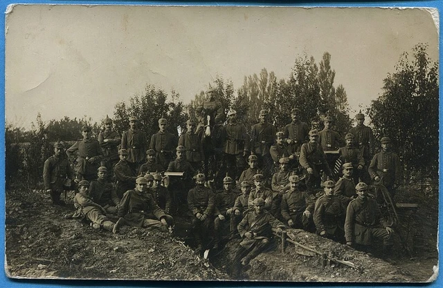 CPA PHOTO: German soldiers of the 8th Reserve Regiment / War 14-18