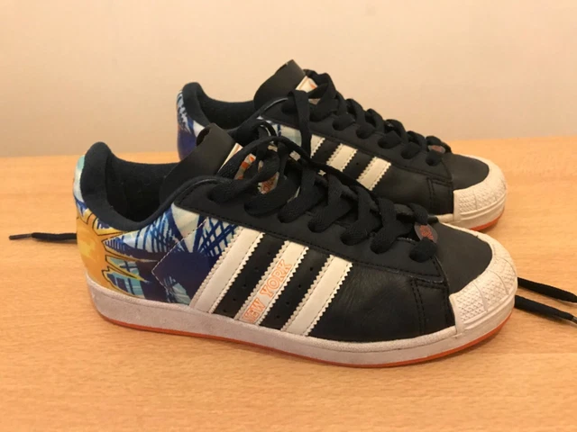 Adidas new york deals trainers black