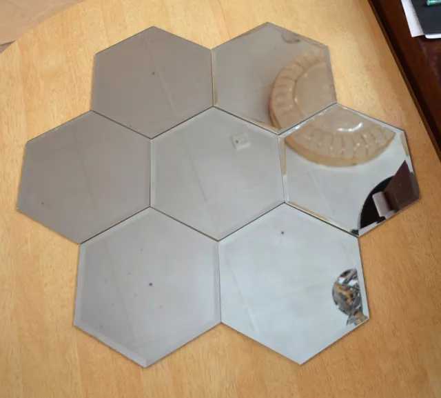 Mirrored Hexagonal Wall Tiles-200*200*4mm-25sheets-1m2