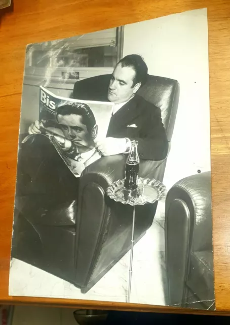 Bella foto Tenore  Gianni Poggi a Piacenza negli anni 50 Studio Manzotti