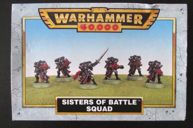 OOP Citadel / Warhammer 40k Inquisition Witch Hunters / Sisters Of Battle NIB