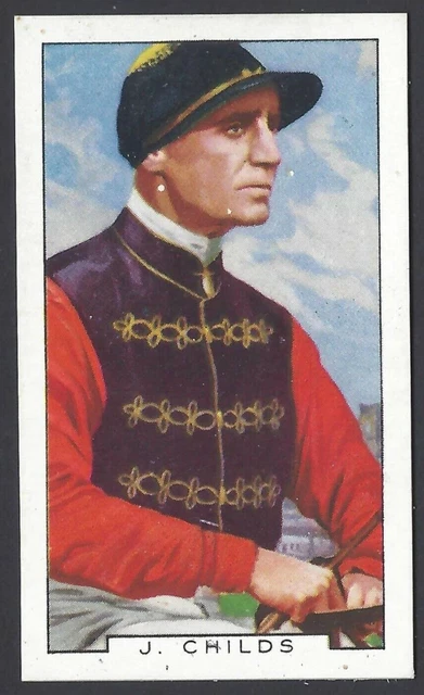 Gallaher - Famous Jockeys (Mauve) - #18 J Childs