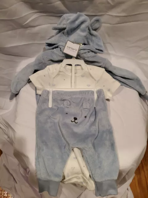 Carters Baby Boy 3 Months 3 Piece Set