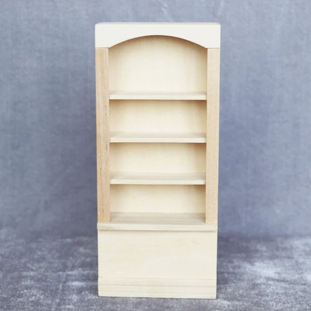 DOLLHOUSE SUPPLIES BOOKCASE Bookshelf Display DIY Accessory