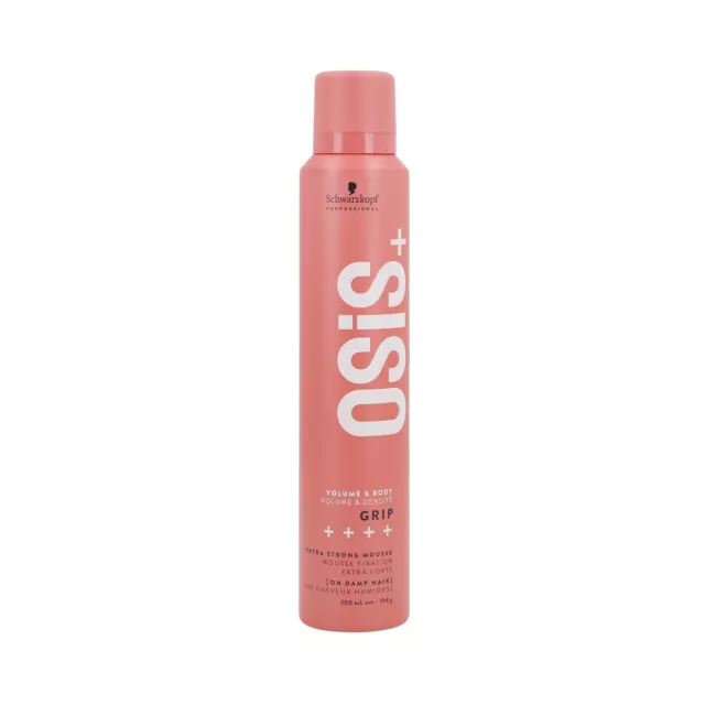 SCHWARZKOPF PROFESSIONAL OSIS+ GRIP Extra starkes Styling-Mousse 200 ml