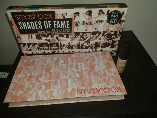 Smashbox Shades Of Fame Eye Palette Brush Primer Set In Box 3